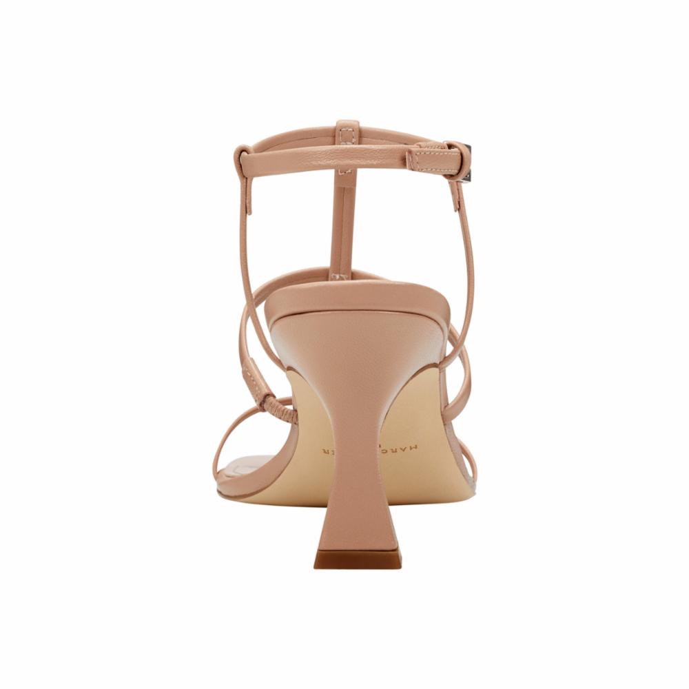 Marc Fisher Ltd Women's Dennie Nude M Leather Ankle Boots - Stylish & Comfortable for Work, Party & Everyday Wear