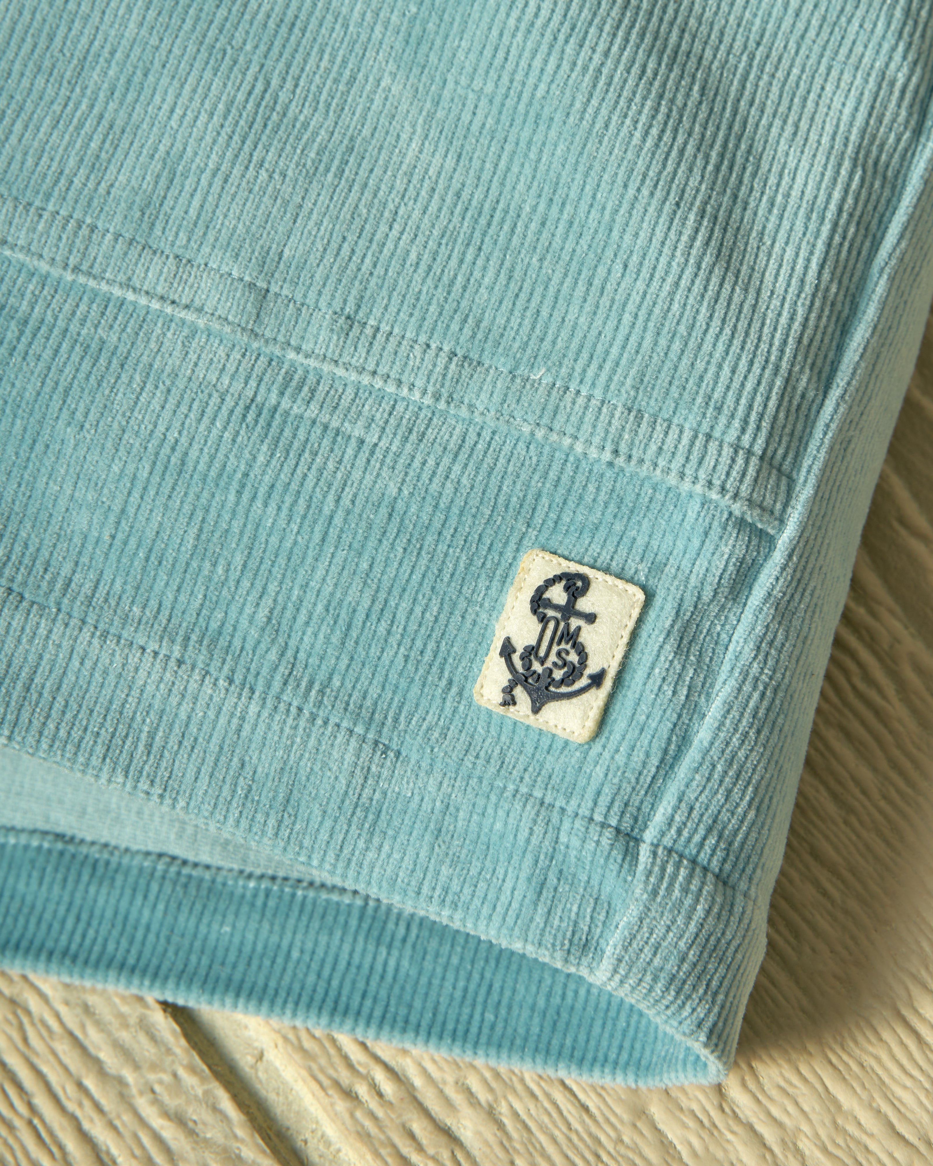 Women's Malibu Corduroy Shorts - Bimini Blue | Comfortable High Waisted Summer Shorts for Beach, Vacation & Casual Wear