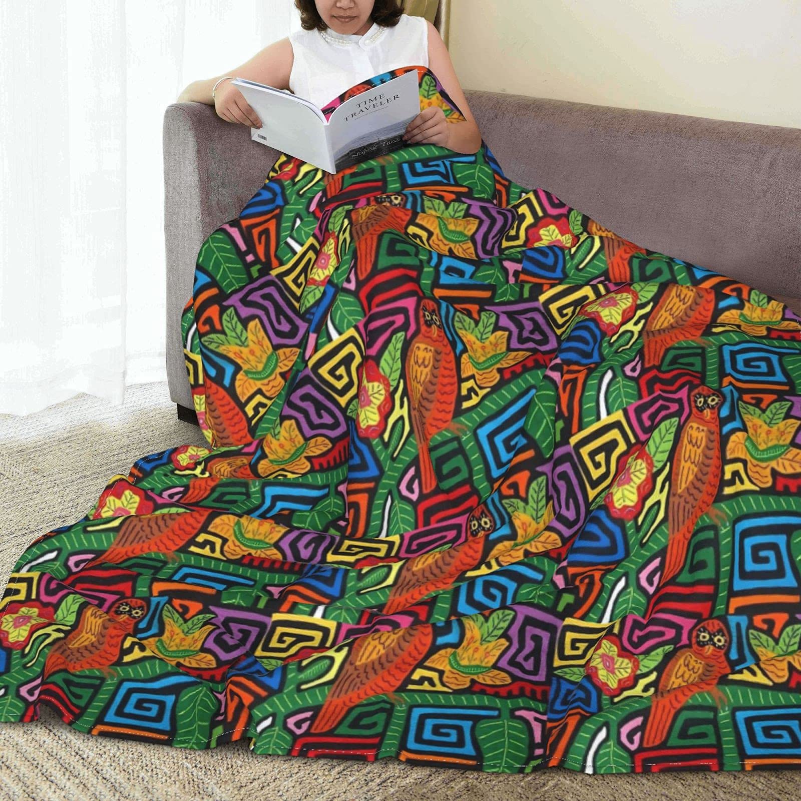Ultra-Soft Micro Fleece Blanket - Warm & Cozy All-Season Throw Blanket 50