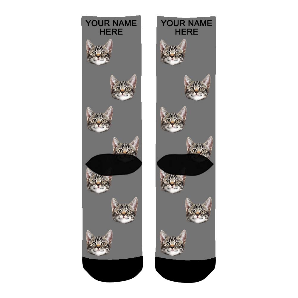 Custom Photo Printed Socks - Personalized Face Socks for Women & Men - Unique Birthday Gift Idea - Pet Portrait Socks for Couples, Family & Friends - Perfect for Holidays, Anniversaries & Special Occasions
