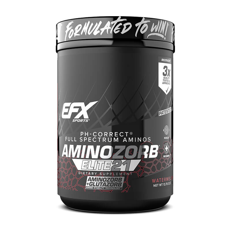 EFX Sports AminoZorb Elite 21 - Premium Amino Acid Supplement for Muscle Recovery & Performance - Ideal for Athletes, Bodybuilders & Fitness Enthusiasts