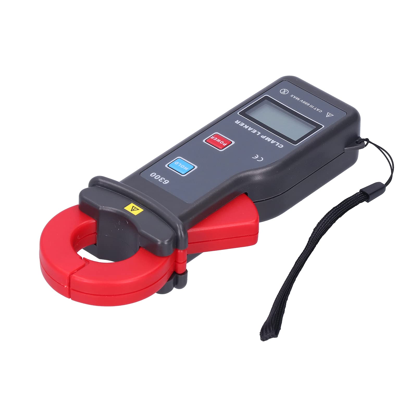 AC Leakage Clamp Meter 0mA-60A - Digital Clamp Ammeter for Measuring AC Leakage Current - Ideal for Electrical Maintenance, HVAC Systems & Industrial Safety Testing