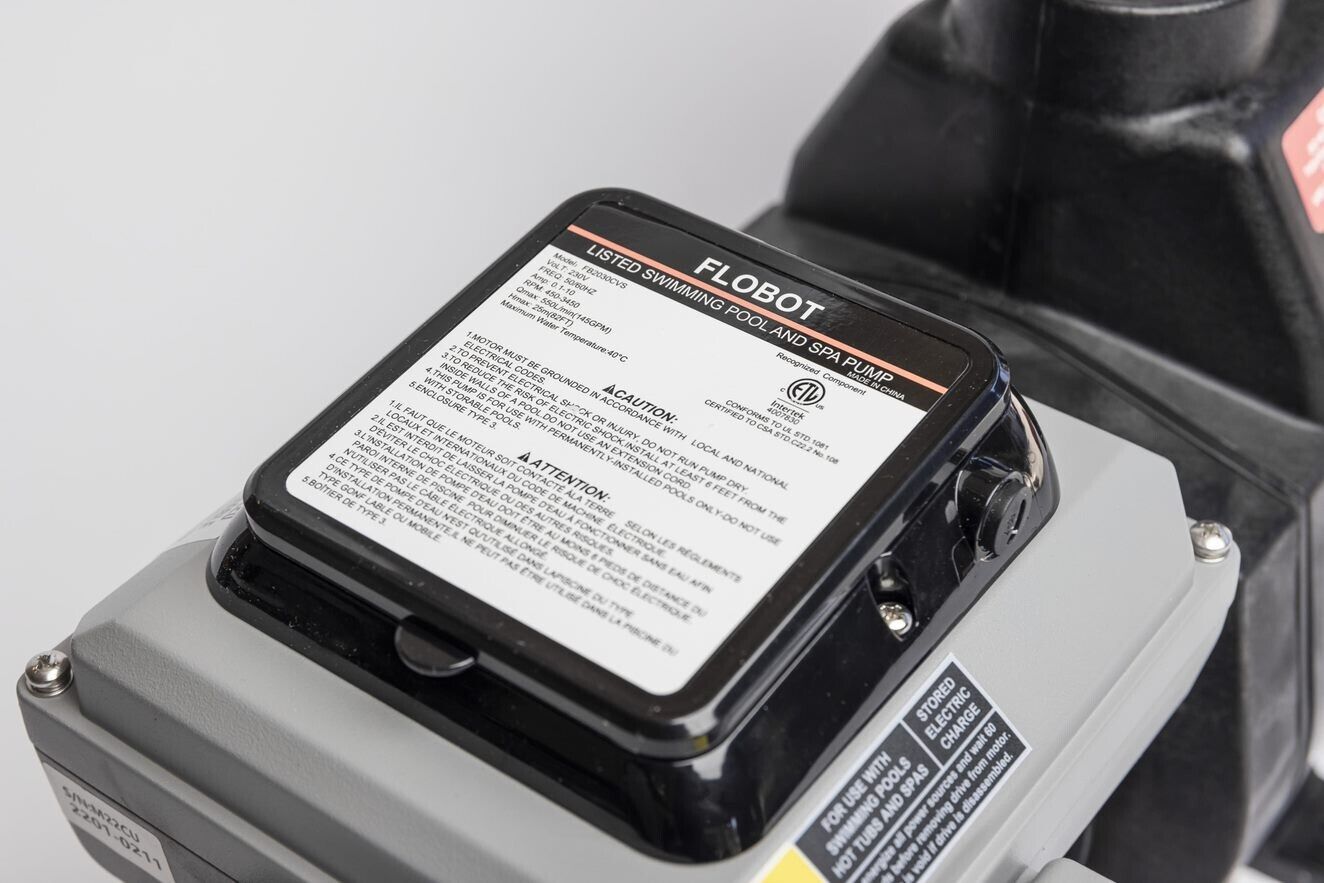 Afras Variable Speed Pump - High Efficiency Water Pump for Pools, Hot Tubs & Fountains | Energy Saving, Quiet Operation | Perfect for Home, Garden & Commercial Use