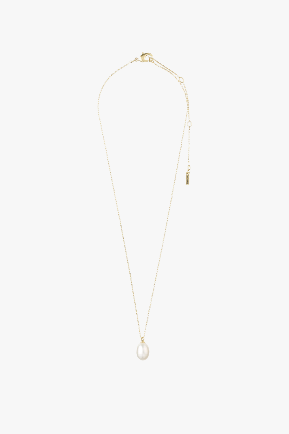 Elegant 14K Gold Pearl Drop Pendant Necklace for Women - Perfect for Weddings, Parties & Special Occasions