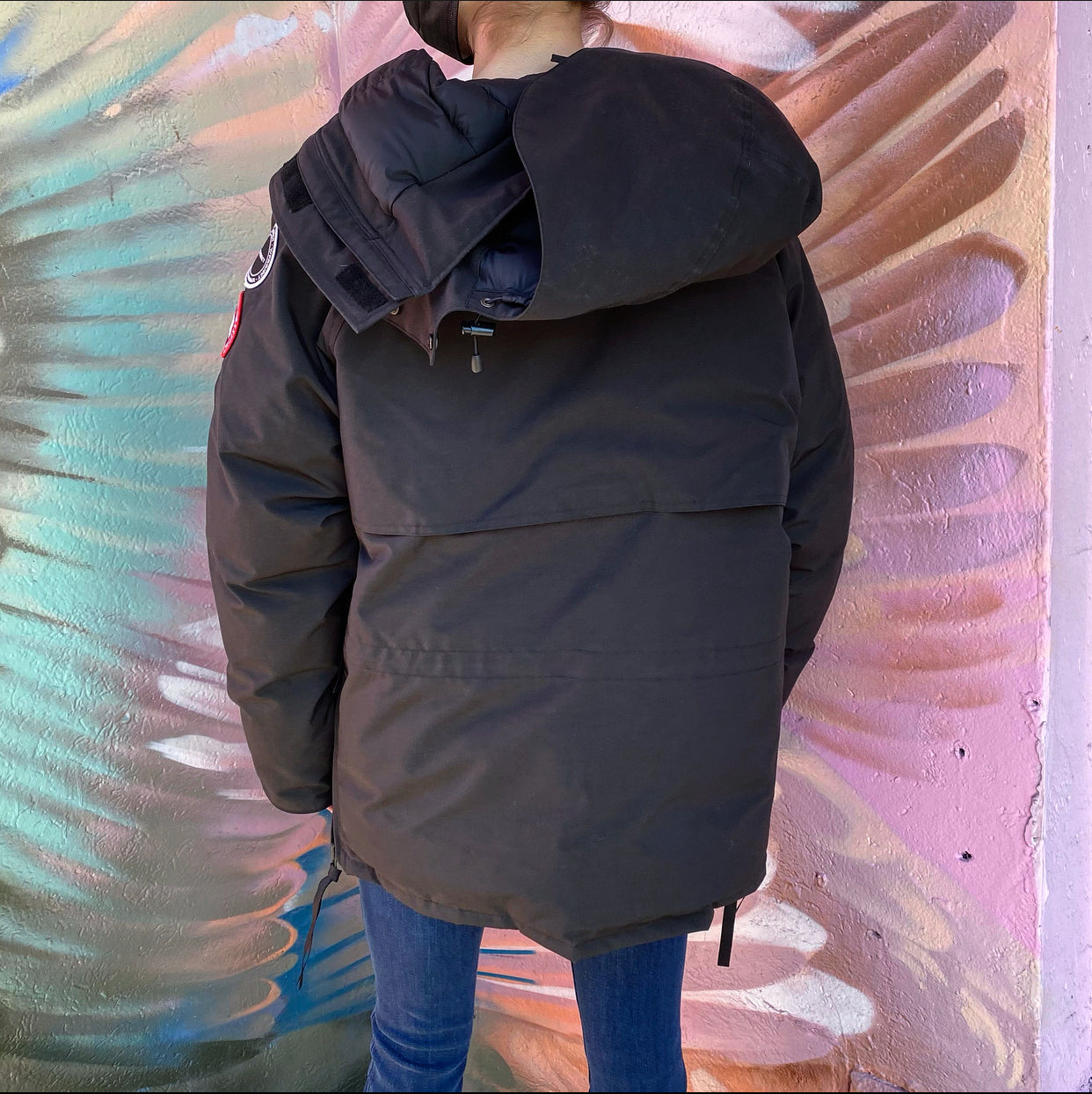 Canada Goose x Y Project Unisex Black Constable Parka - Women's L / Men's M - Winter Coat for Urban Fashion & Extreme Cold Weather Protection
