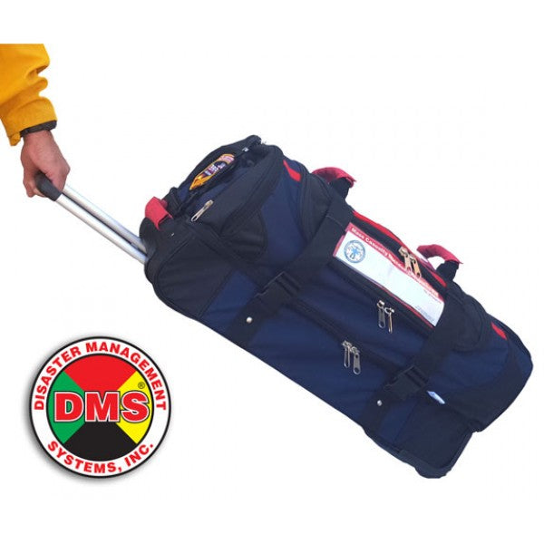 DMS Rolling Duffel Bag - Large Waterproof Travel Luggage with Wheels for Men & Women - Perfect for Airplane Carry-On, Gym, Sports, and Weekend Getaways