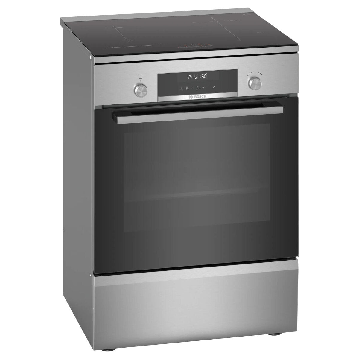 Bosch Series 6 60cm Freestanding Pyrolytic Induction Oven Stove HLS79R351A - Perfect for Modern Kitchens, Baking & Family Cooking