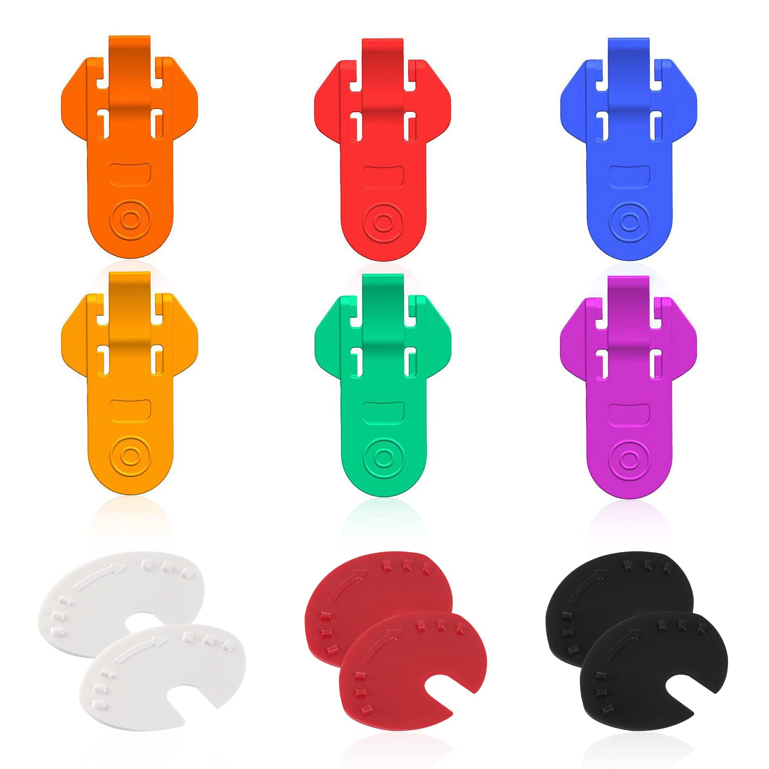 6-Piece Can Opener & Bottle Opener Set with Airtight Sealer & Dust Caps - Perfect for Beer, Soda, Drinks - Keep Beverages Fresh & Protect Nails - Ideal for Home, Camping, Parties & Outdoor Activities