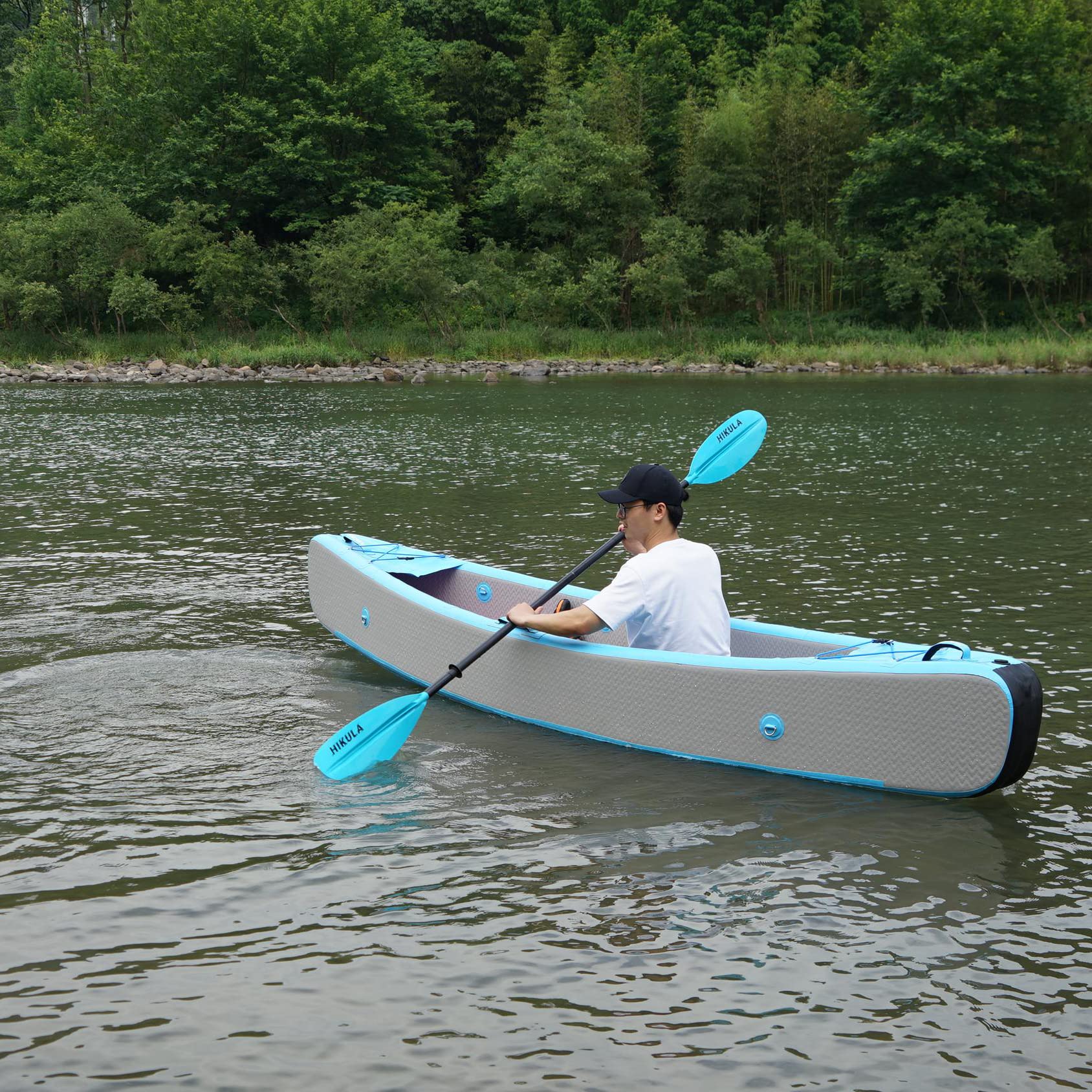 Premium 4-Piece Kayak Paddle - Lightweight Aluminum Shaft & Floating PP Blade (86.6in/220cm & 90.5in/230cm Options) - Perfect for Recreational Kayaking, Fishing, and Water Sports Adventures