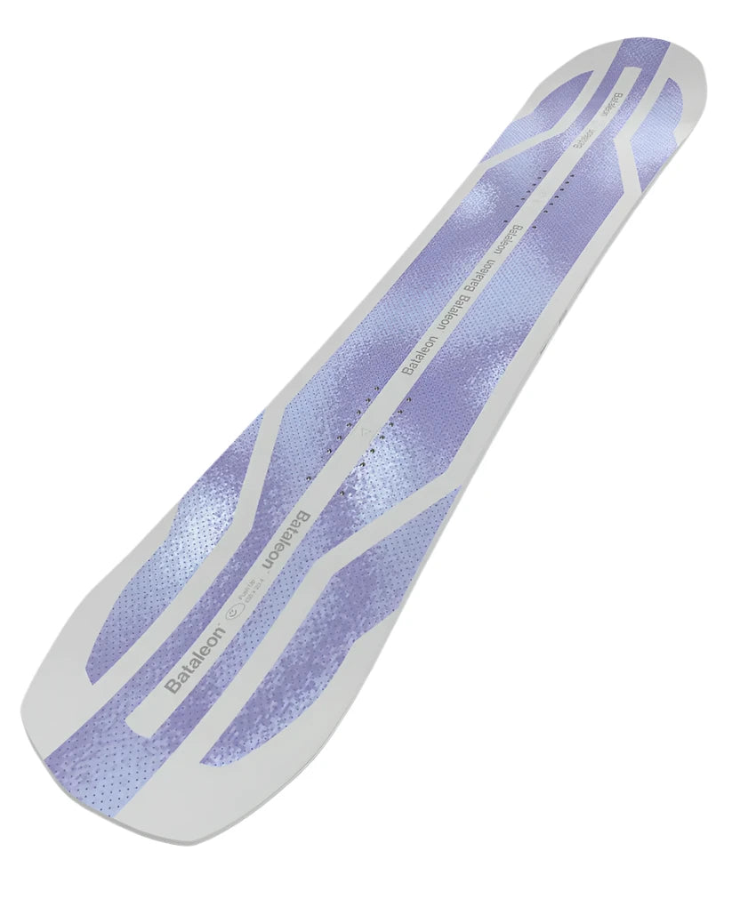 Bataleon 2025 Women's Push Up Snowboard - Lightweight & Durable for All-Mountain Riding | Perfect for Freestyle, Powder & Park Performance