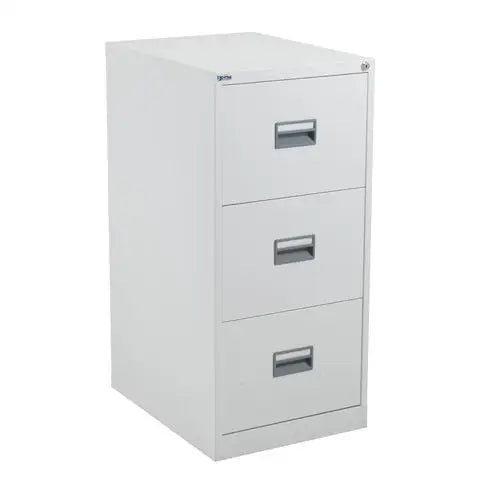 Metal File Cabinet with Lock - 2 Drawer Letter Size File Cabinet for Office, Home, or School - Secure Document Storage Organizer for Files, Folders, and Office Supplies