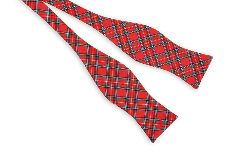 Classic MacIntosh Tartan Bow Tie for Men | Premium Wool Necktie | Perfect for Weddings, Parties & Formal Events