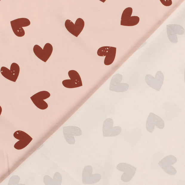 Pink Hearts Knit Sweater for Women - Soft & Cozy Winter Pullover - Perfect for Valentine's Day, Christmas & Casual Outfits