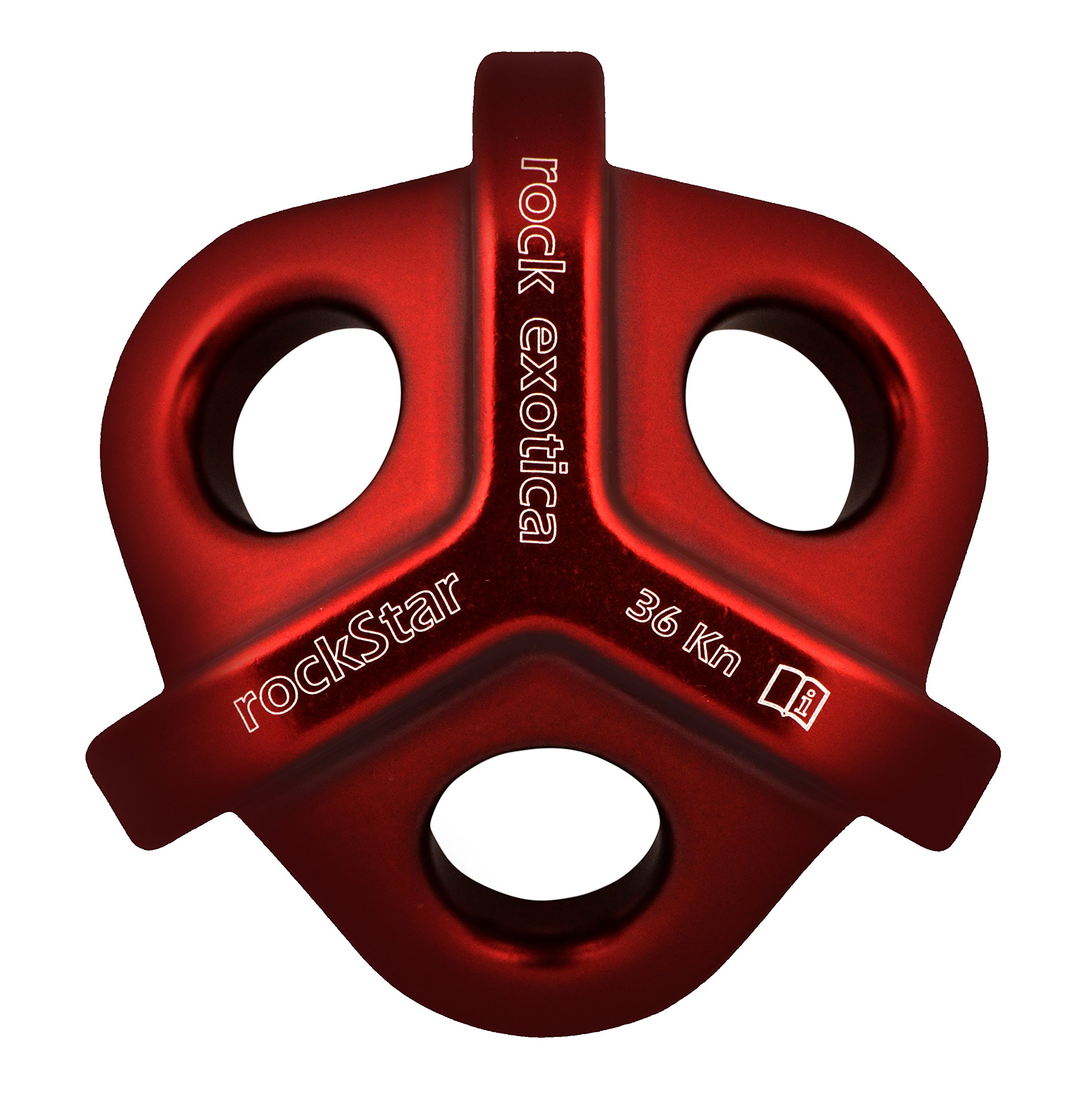 Rock Exotica Rockstar 3D Rigging Plate - High-Strength Multi-Angle Rigging Hardware for Climbing, Rescue & Industrial Applications | Perfect for Adventure Sports, Stage Rigging & Safety Operations
