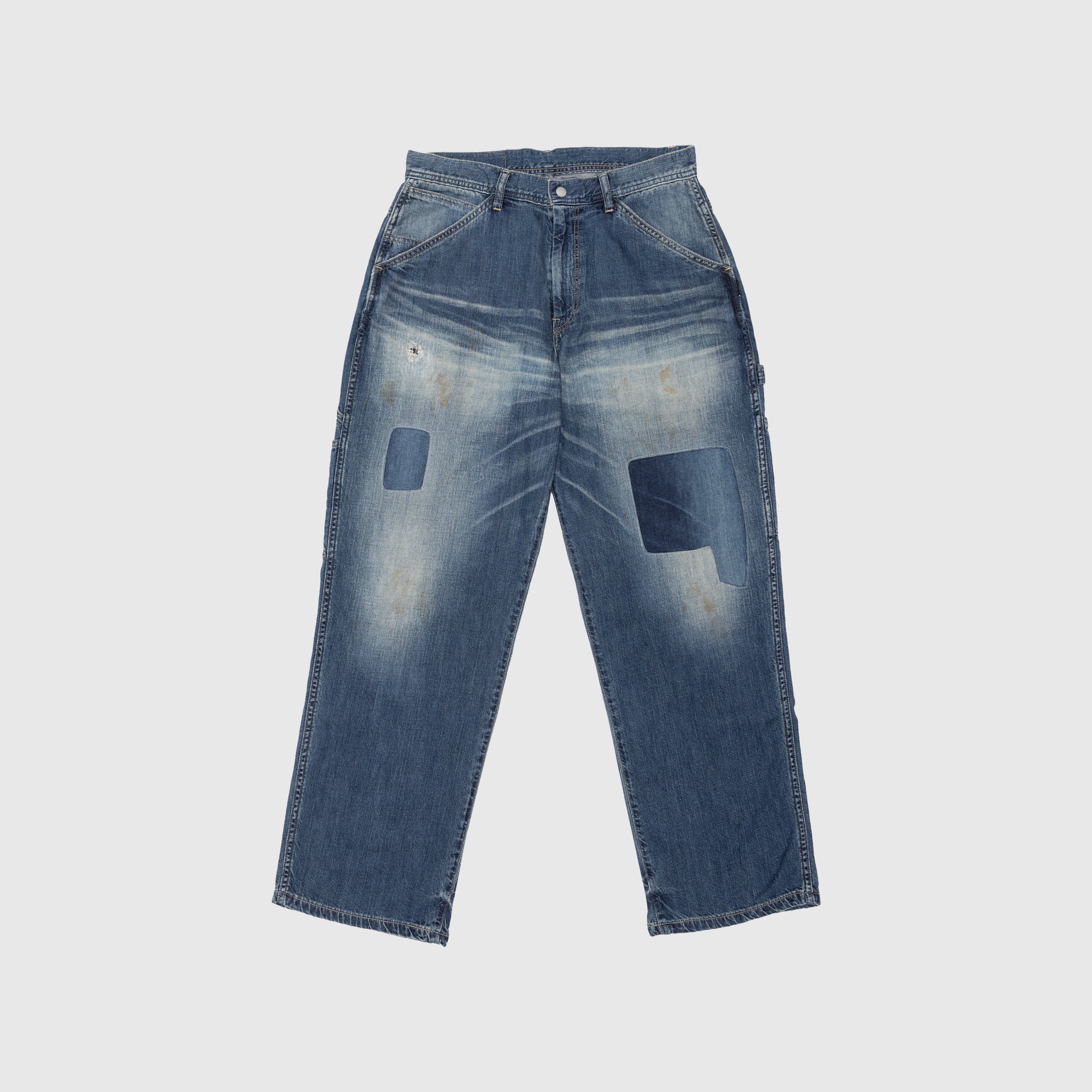 Savage Lightweight Denim Painter Pants for Men - Durable Workwear for Painting, Construction & DIY Projects