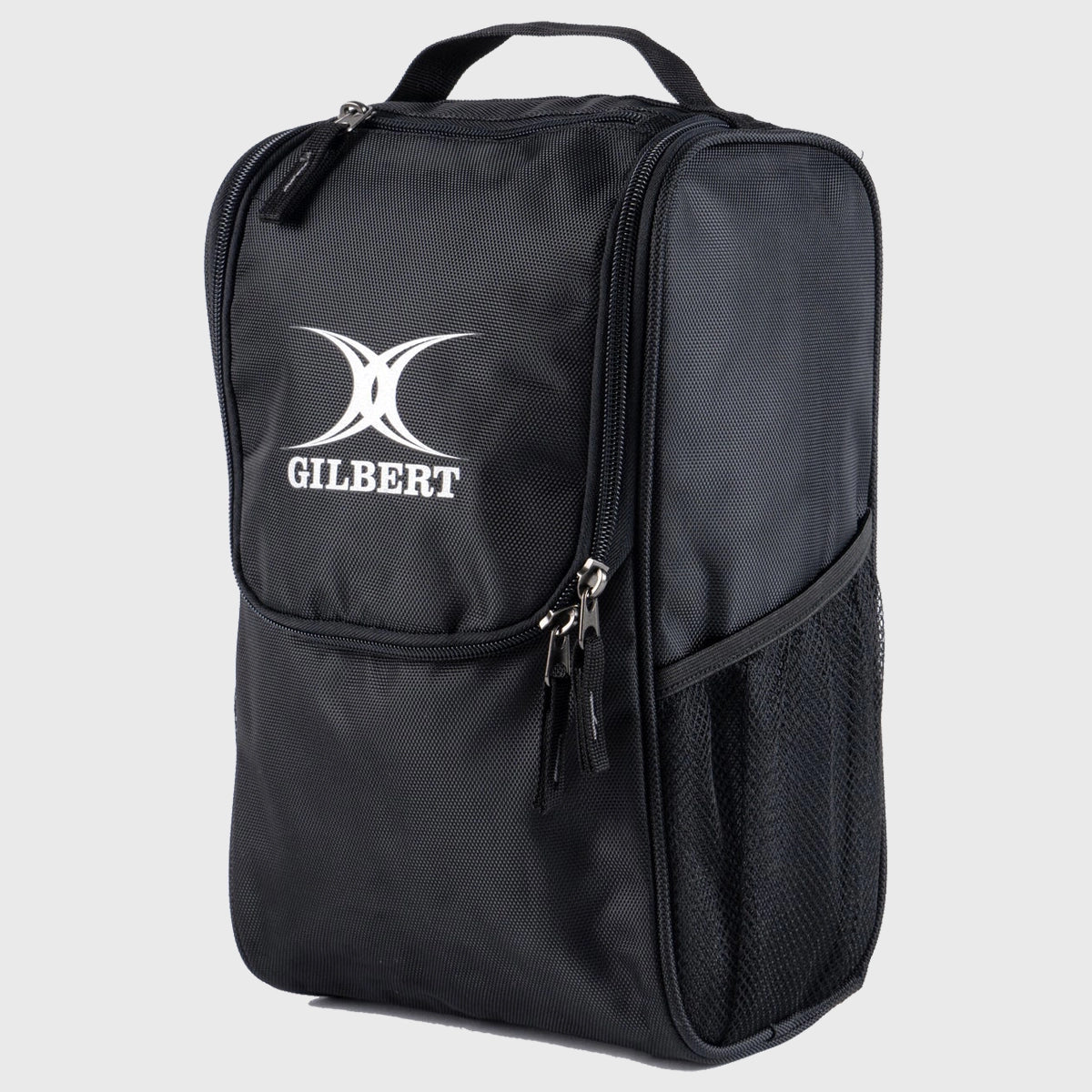 Gilbert Club V4 Rugby Boot Bag - Durable Black Sports Gear for Rugby Players - Perfect for Training, Matches & Travel