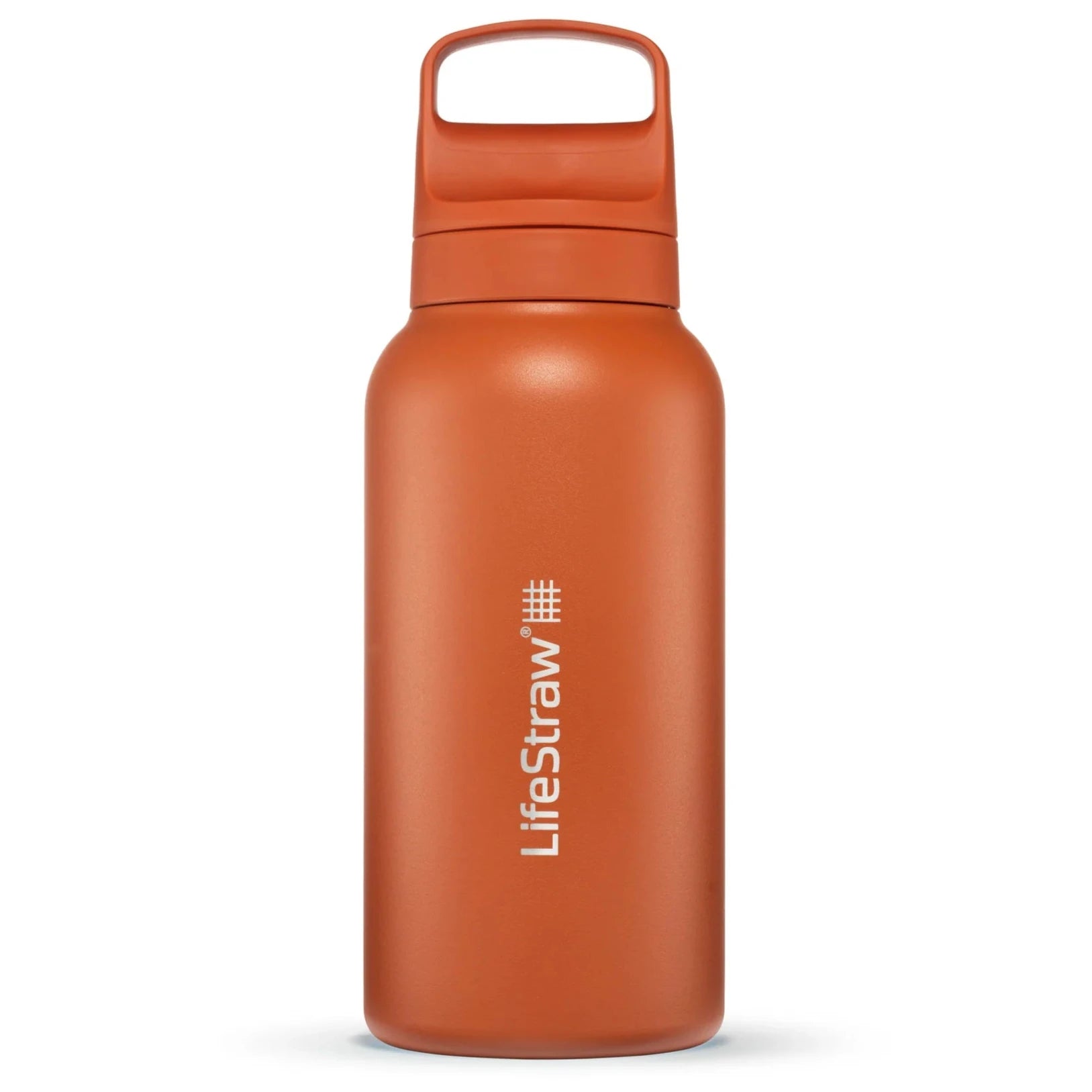 LifeStraw Go 2.0 Stainless Steel Water Filter Bottle - 700ml BPA-Free Portable Water Purifier for Hiking, Camping & Travel - Removes 99.9% of Bacteria & Parasites