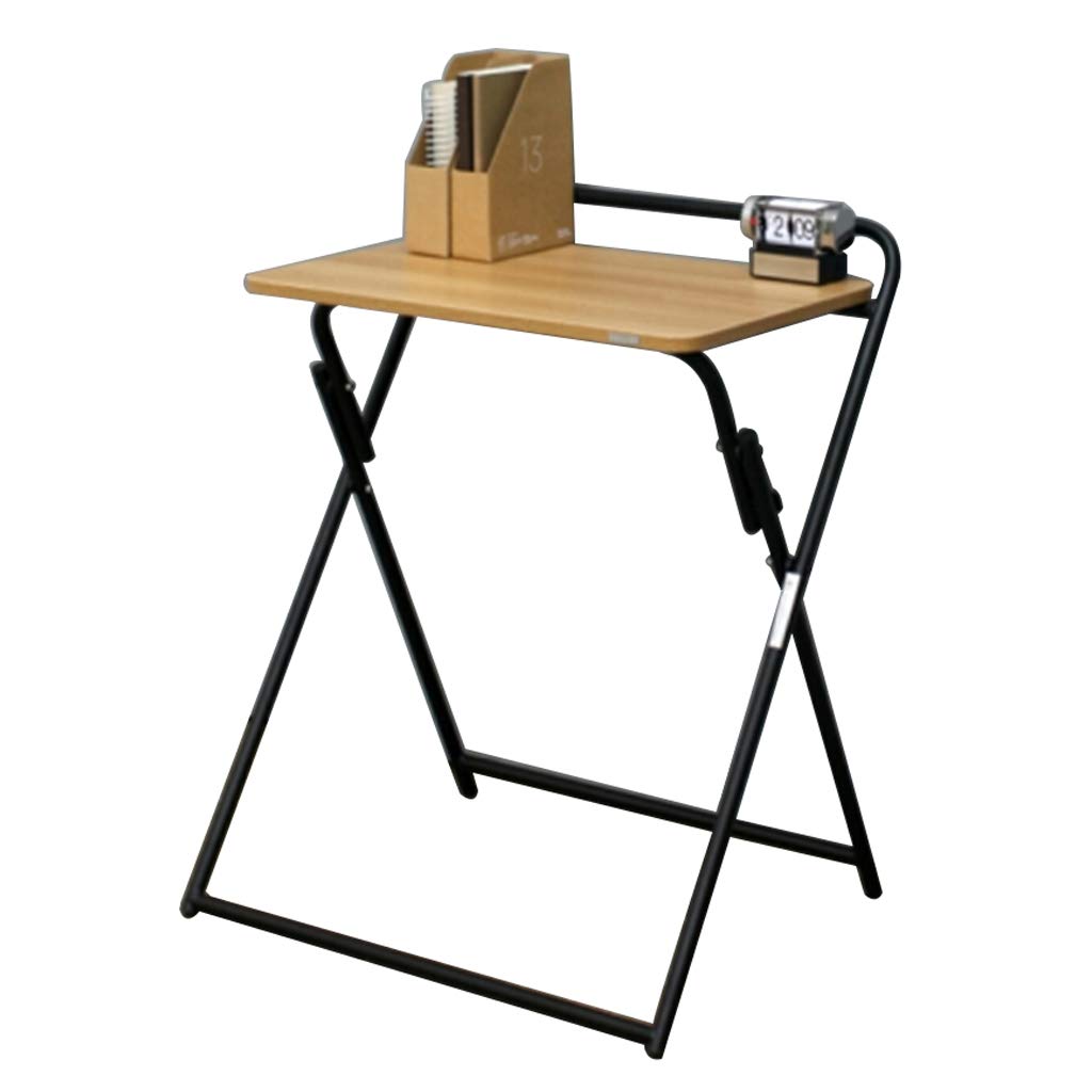 Foldable Computer Desk - No Assembly Required, Portable Study Desk for Adults & Kids (60x40x72cm, 80x48x72cm) - Perfect for Home Office, Dorm Room & Small Spaces