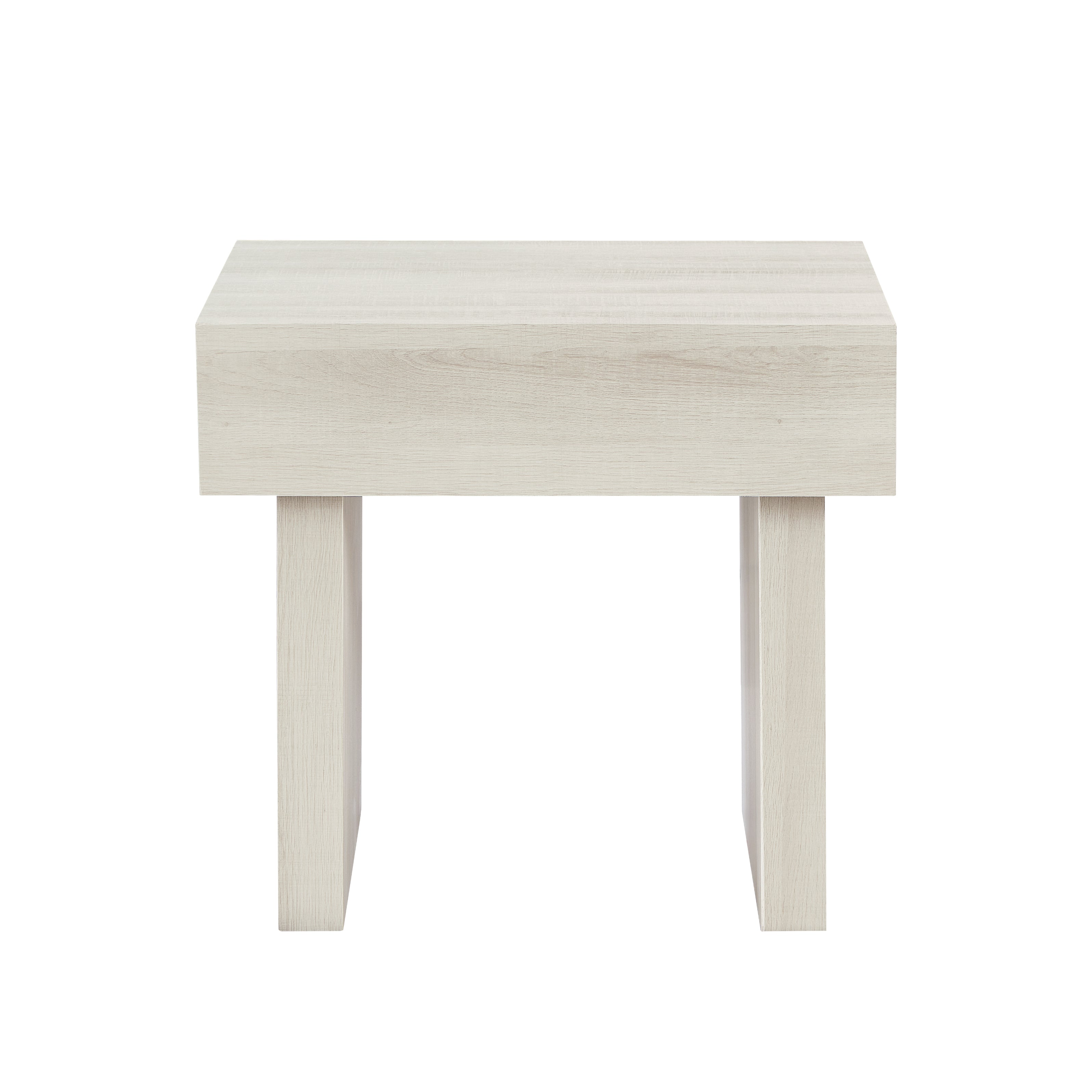 Roundhill Furniture Athens Modern Accent End Table - Stylish Side Table for Living Room, Bedroom & Office - Perfect for Coffee, Books & Decor