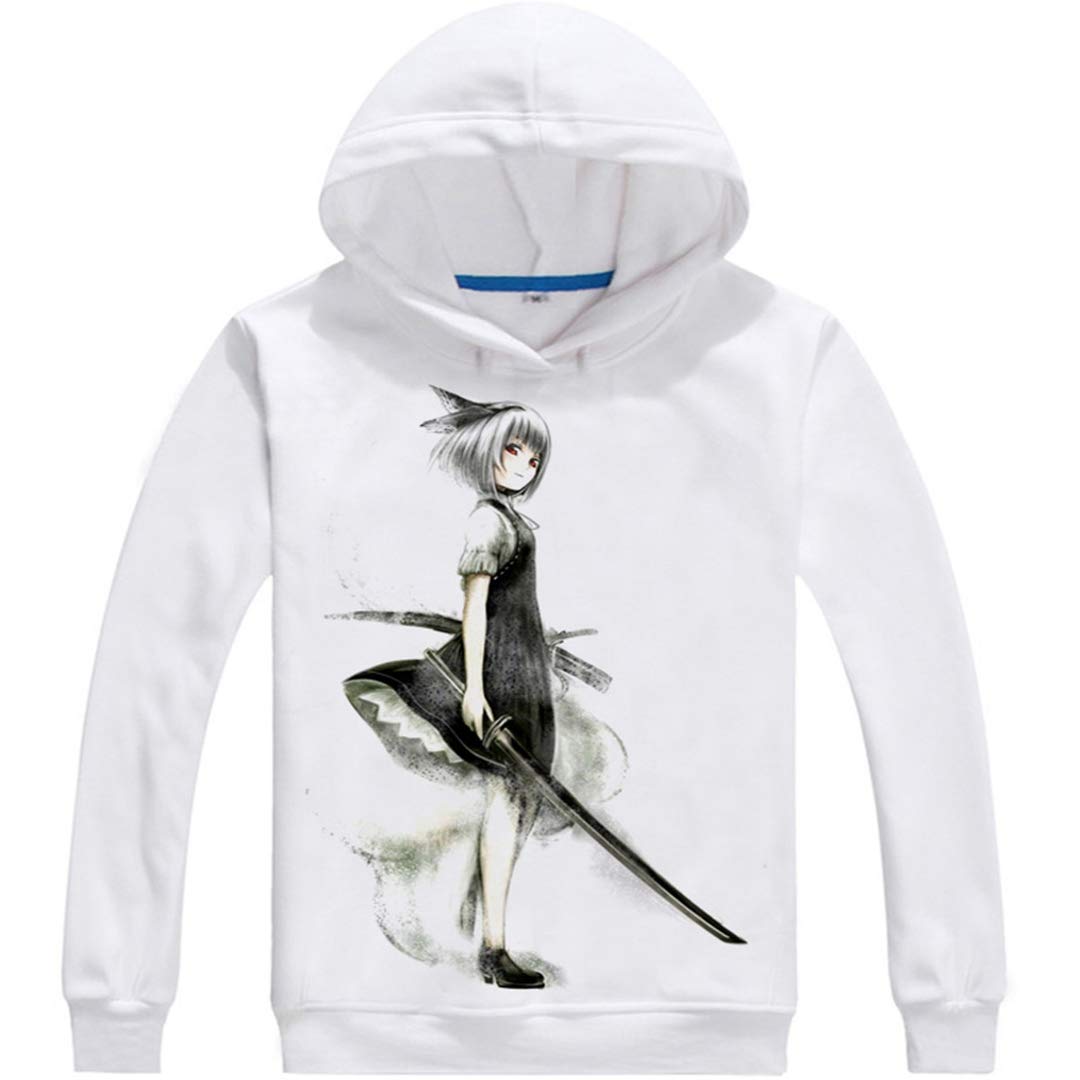 Touhou Project Anime Cosplay Hoodie - Fleece Sweatshirt Jacket for Costume & Casual Wear | Perfect for Conventions, Cosplay Events, and Everyday Fashion
