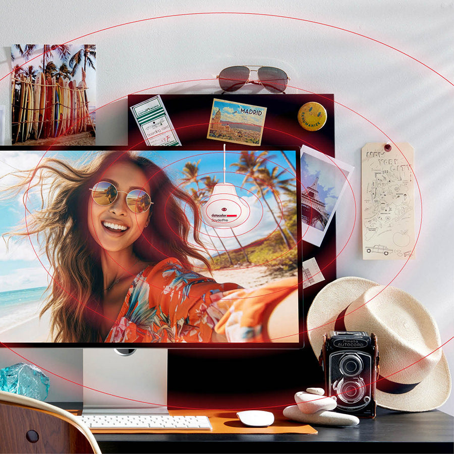 Datacolor Spyder Essential Colorimeter - Monitor Calibration Tool for Accurate Colors | Perfect for Photography, Graphic Design & Video Editing