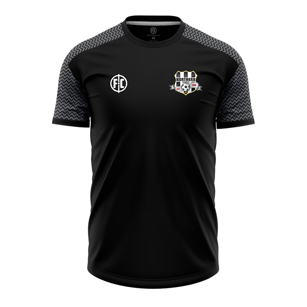 Northern AFC Club Pace Tee - Premium Cotton Football Jersey for Men - Perfect for Training, Matches & Fan Support