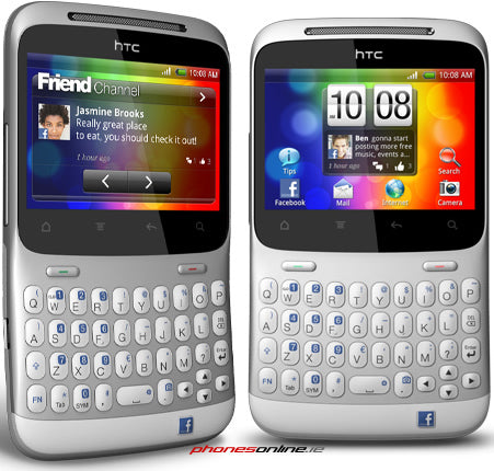 HTC ChaCha Unlocked Smartphone - QWERTY Keyboard, Social Media Ready for Facebook & Twitter - Perfect for Messaging, Browsing & Social Networking on the Go