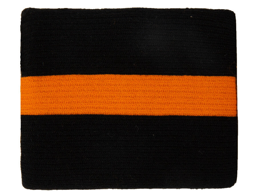 Victor SP LZJ305 Lee Zii Jia Badminton Wristband - Black/Orange Tiger Design for Enhanced Grip & Sweat Absorption - Perfect for Badminton, Tennis & Sports Training