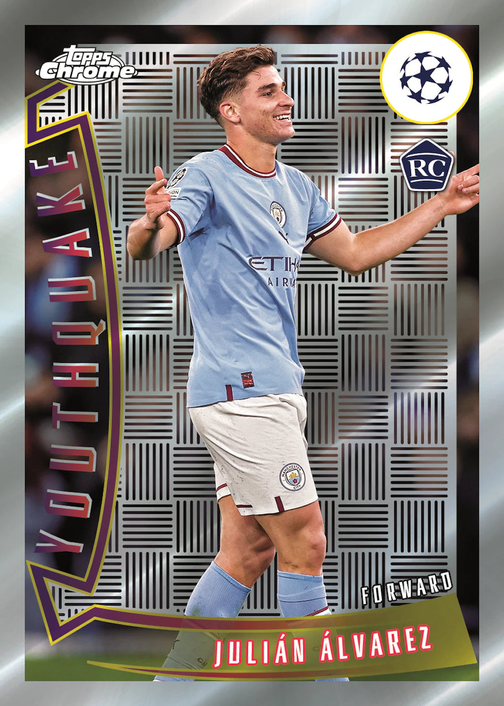 2022/23 Topps Chrome UCC Lite Box - Soccer Trading Cards Collection for Collectors & Fans - Perfect for Gifts, Trading, and Display