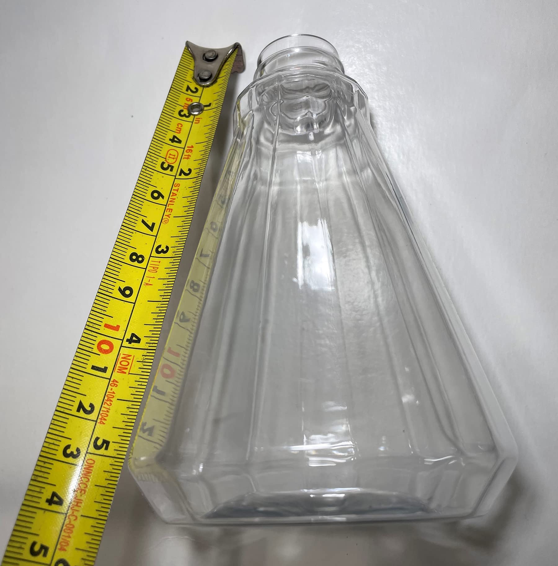 12 oz Clear Empty Plastic Spray Bottles (Pack of 8) - Refillable Water Spray Bottle for Cleaning Solutions, Plant Misting, Hair Styling & Home Care with Adjustable Nozzle - Perfect for Kitchen, Bathroom, Garden & DIY Projects