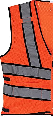 LIFT Safety Viz-Pro2 High Visibility Reflective Vest for Construction, Road Work & Outdoor Safety - ANSI Certified for Enhanced Visibility in Low Light Conditions