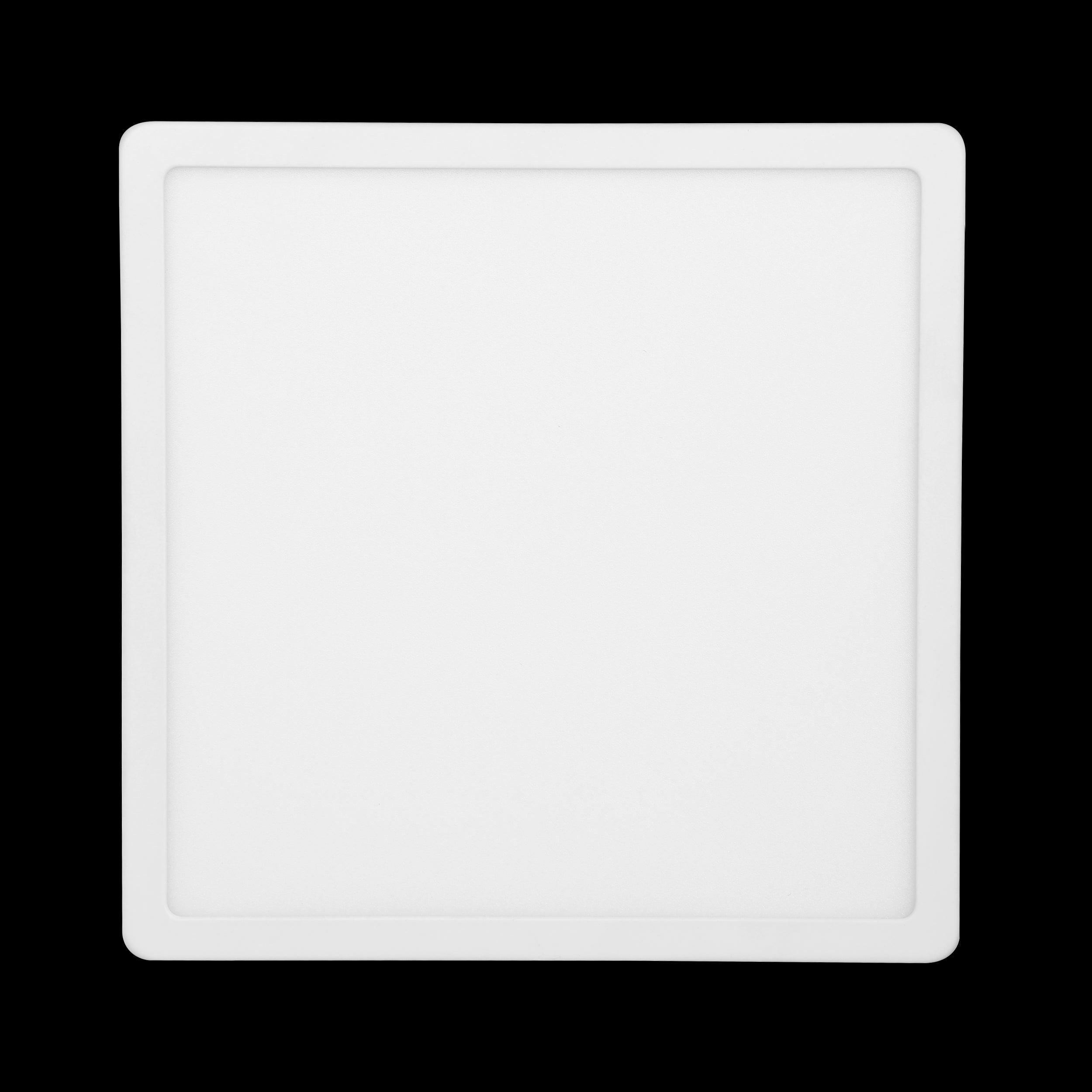 Eglo Connect Fueva Z Smart LED Ceiling Light - Dimmable White Square Flush Mount for Kitchen, Bedroom & Living Room - Alexa & Google Home Compatible