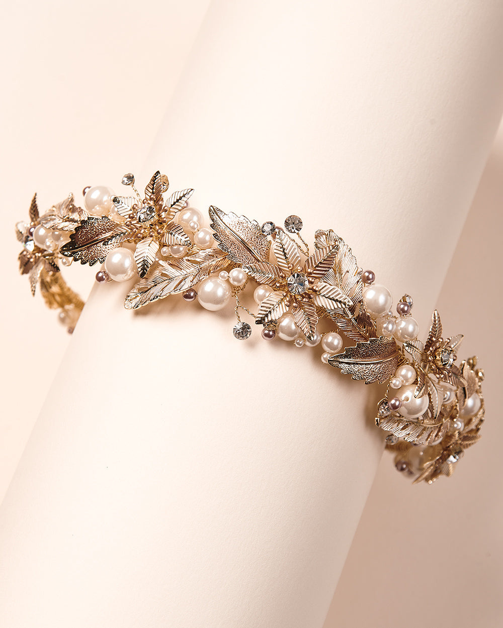 Priya Leaf Headband - Stylish Floral Hair Accessory for Women | Perfect for Weddings, Parties & Everyday Wear