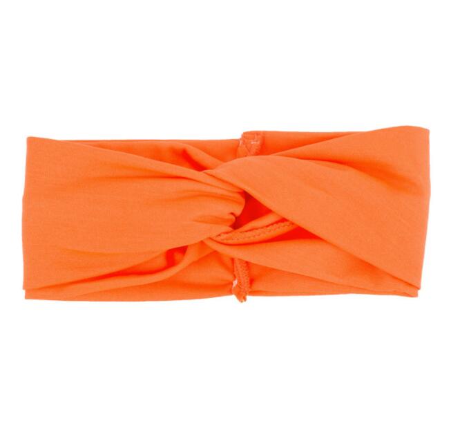 Women's Elastic Twist Turban Headband - Soft Stretchy Yoga Headwrap for Sports, Workouts & Everyday Style - Hair Accessories for Women & Girls