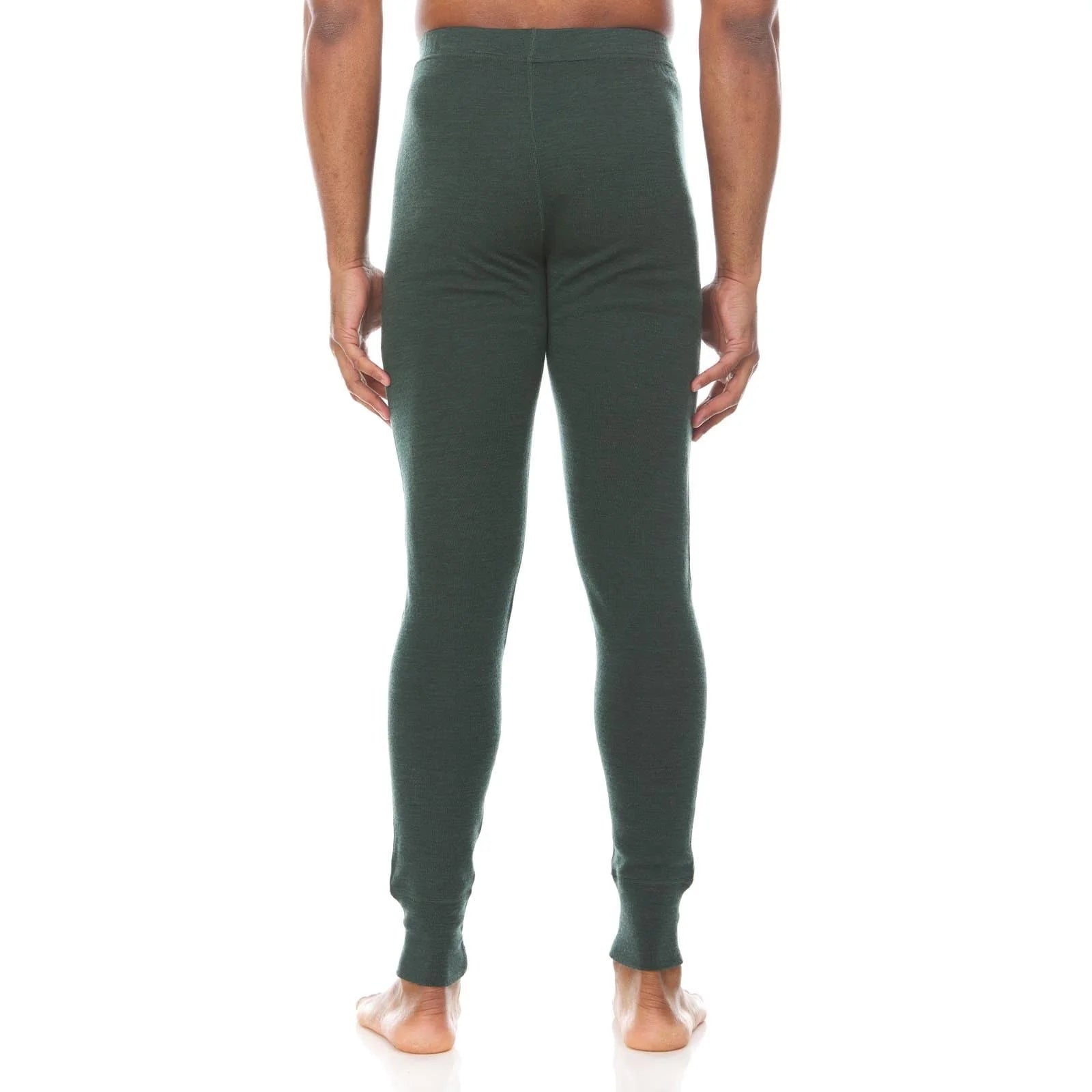 Men's Merino Wool Kancamagus Midweight Base Layer Pants - Warm Thermal Underwear for Hiking, Skiing & Winter Outdoor Activities