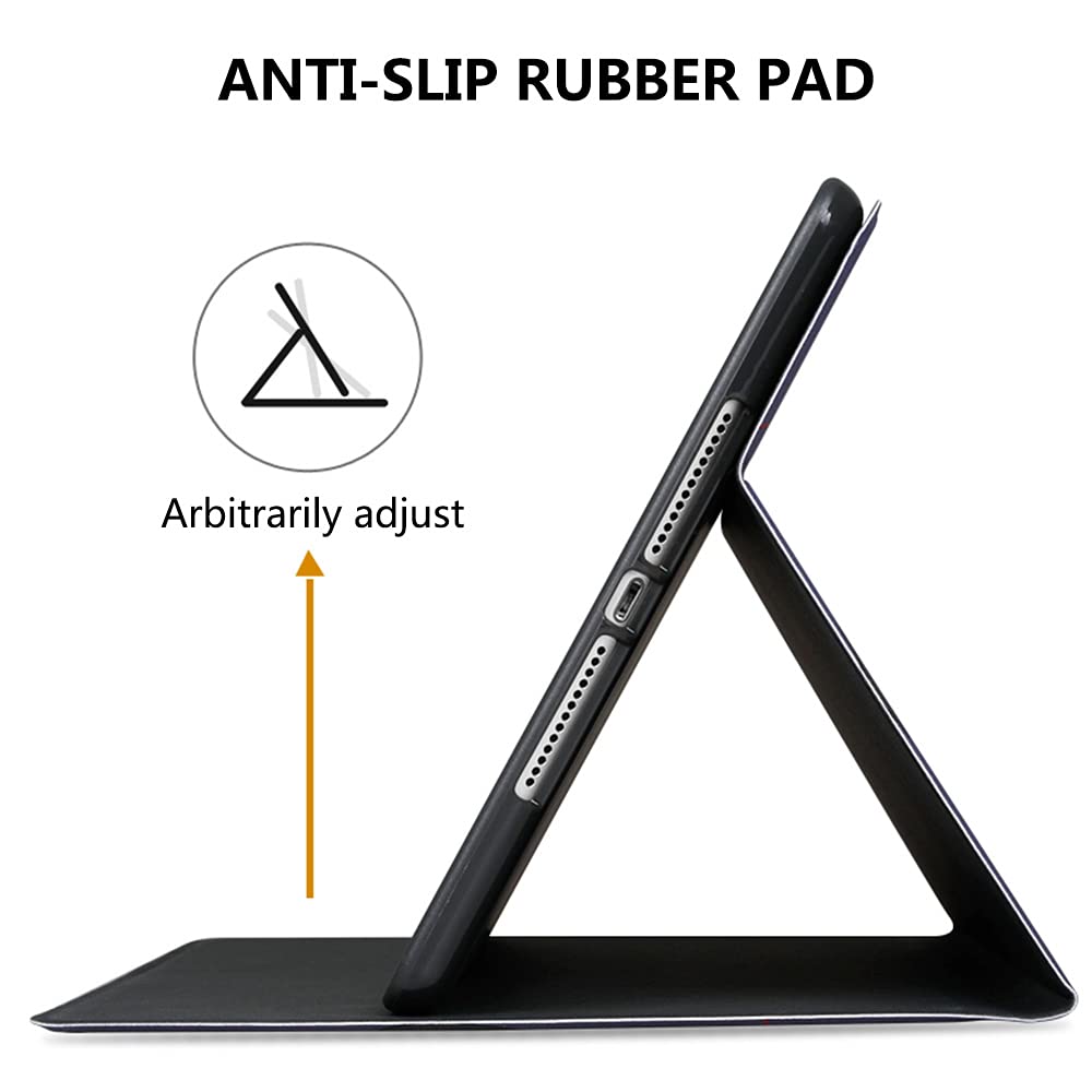 Custom Photo Case for iPad Air 4 (2020) | Personalized Picture Protective TPU Stand Cover with Auto Wake/Sleep | Compatible with iPad Air 10.9 Inch | Perfect for Travel, Work & Study | Black