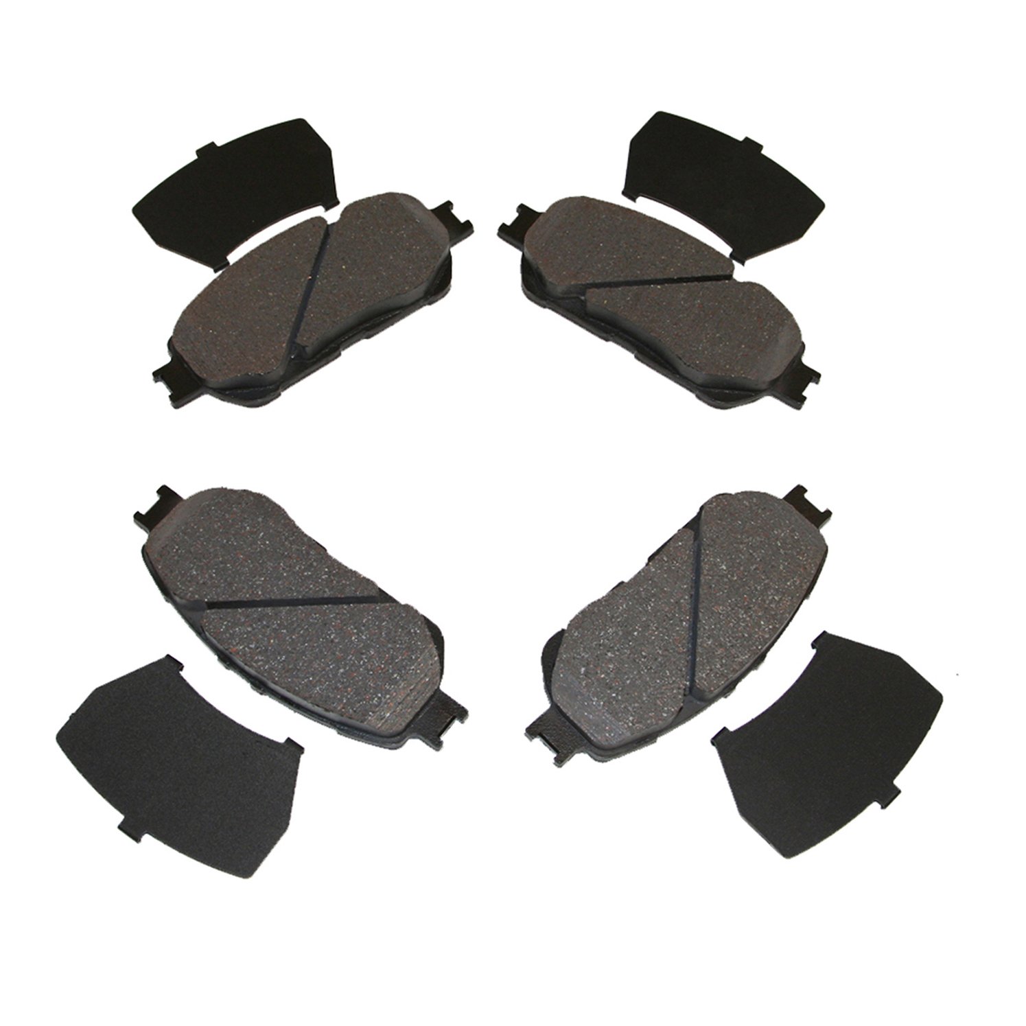 Beck/Arnley 086-1679C Premium Ceramic Brake Pads Set - Low Noise & Dust-Free Performance for Smooth Braking | Perfect for Sedans, SUVs, and Trucks | Ideal for Daily Commute & Highway Driving