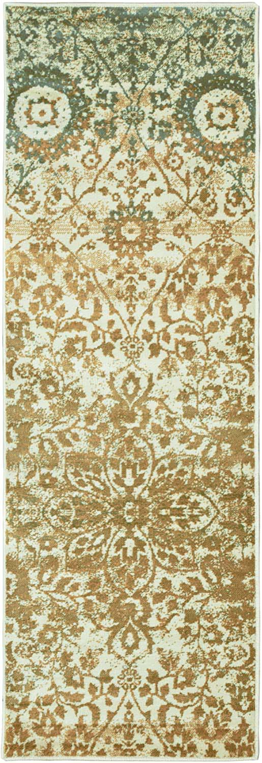 Pendleton Traditional Floral Indoor Area Rug & Runner Rug - Soft Non-Slip Living Room Carpet for Bedroom, Dining Room Decor