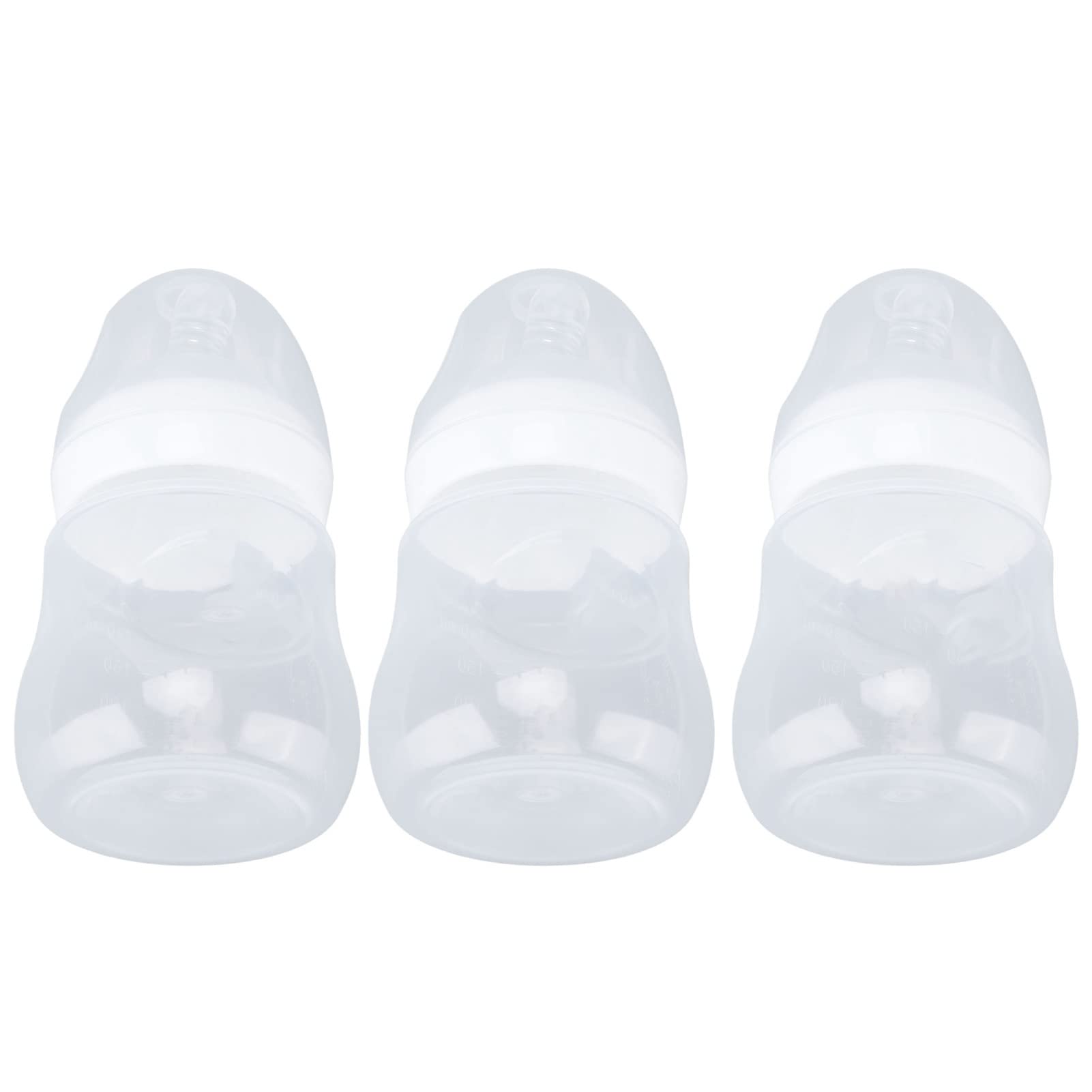 Premium BPA-Free Newborn Baby Bottles Set of 3 - Safe & Soft Infant Feeding Bottles for Breastmilk & Formula | Home, Travel & Daycare Use (S1010C Saplings)