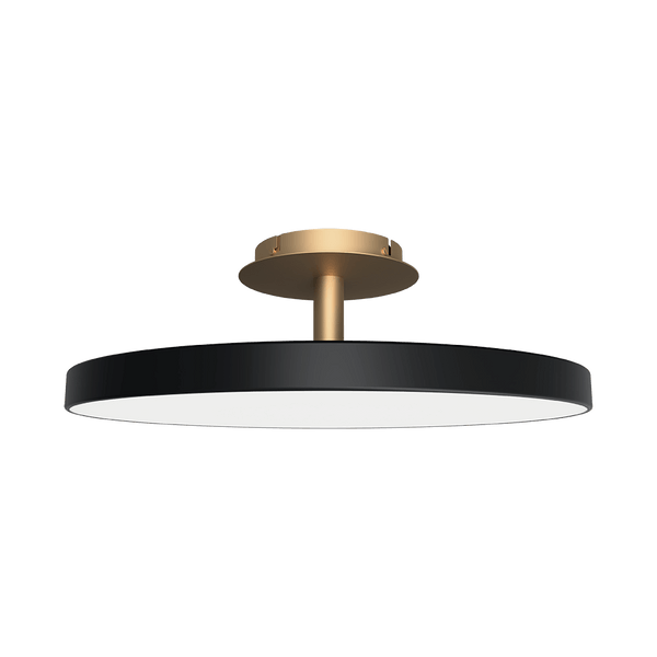 Asteria Up Modern LED Ceiling Lamp - Dimmable Flush Mount Light Fixture for Living Room, Bedroom, and Kitchen