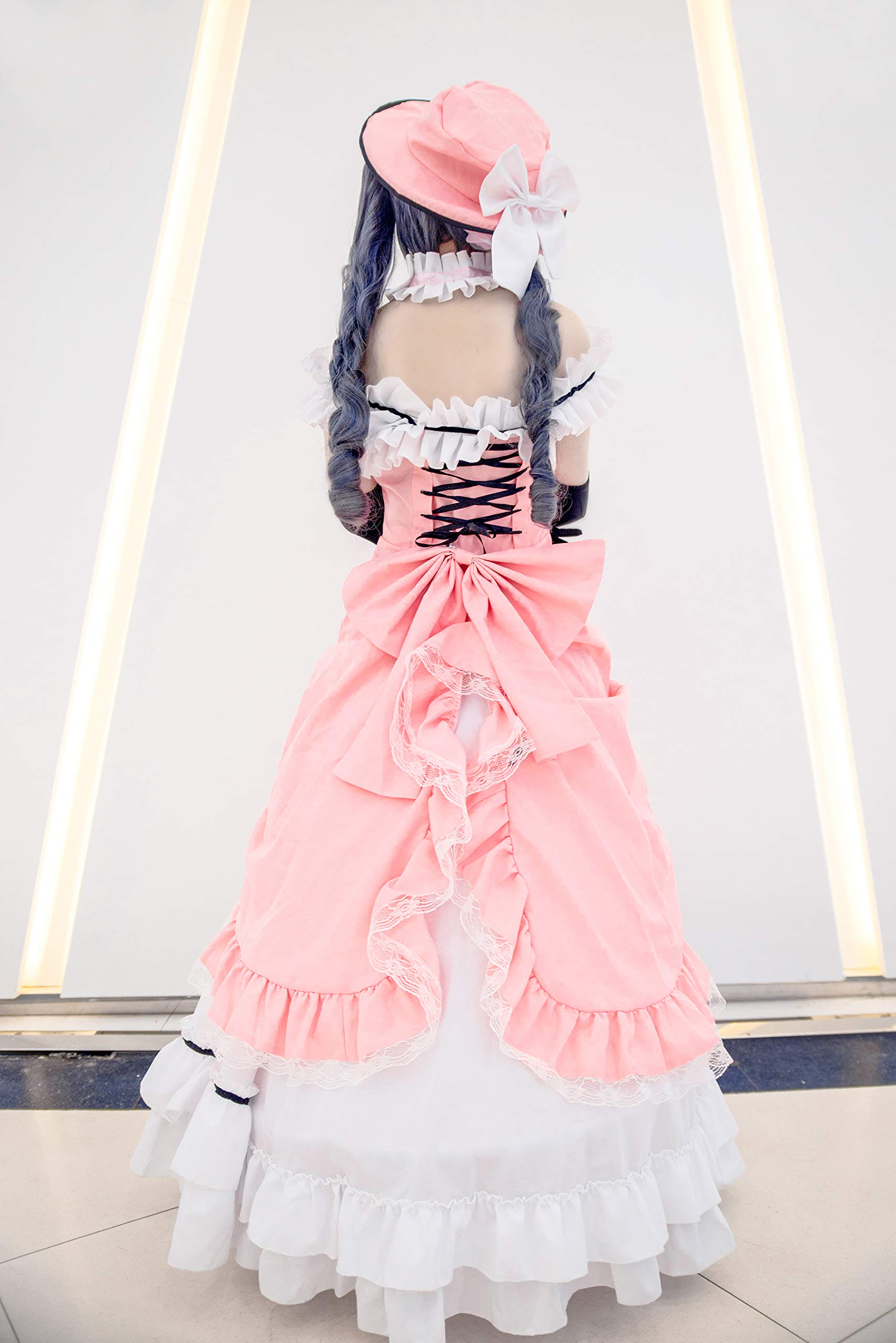 Elegant Pink Ciel Phantomhive Cosplay Dress for Women - Anime Gothic Lolita Halloween Costume | Perfect for Conventions, Cosplay Events & Themed Parties