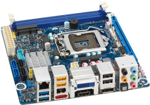 Intel DH77DF Desktop Motherboard - LGA 1155 Socket, ATX Form Factor for Gaming & Media PCs - Perfect for Home Theater & Office Workstations
