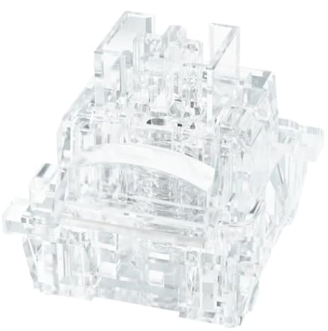 CoolKiller Ice Blade Keyboard Switches - 45pcs 5-Pin Linear Mechanical Switches for Gaming Keyboards | Smooth & Responsive for FPS, MOBA & Typing Enthusiasts