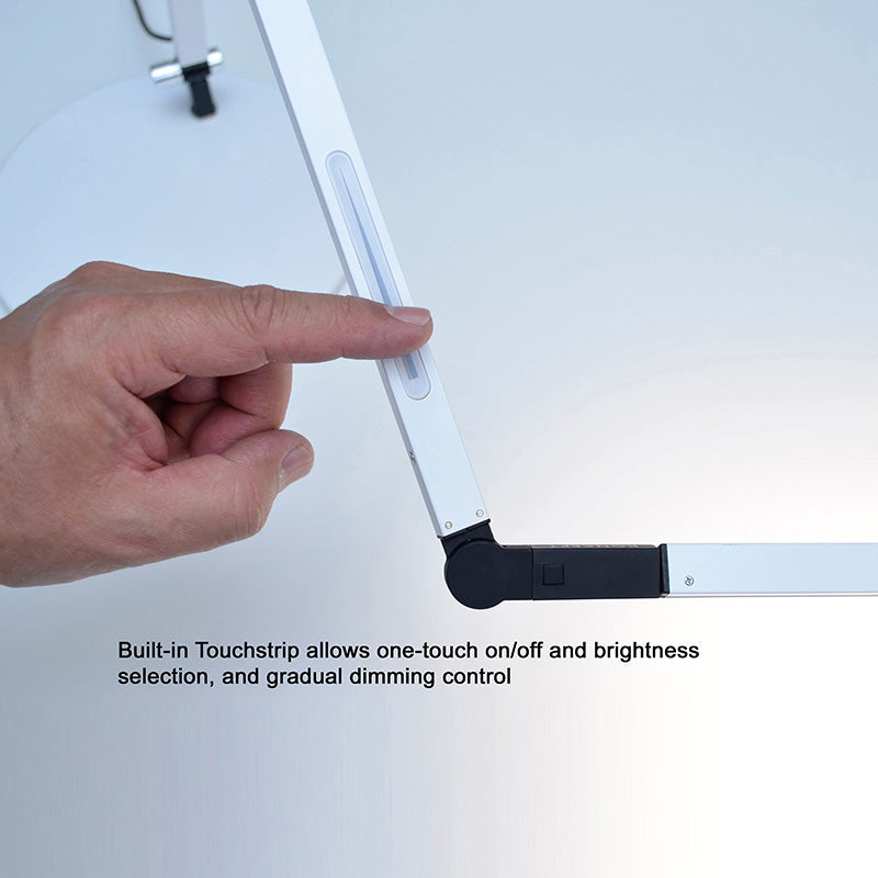 Z Bar Gen 4 LED Desk Lamp with Adjustable Arm & Clamp - Perfect for Home Office, Study & Reading