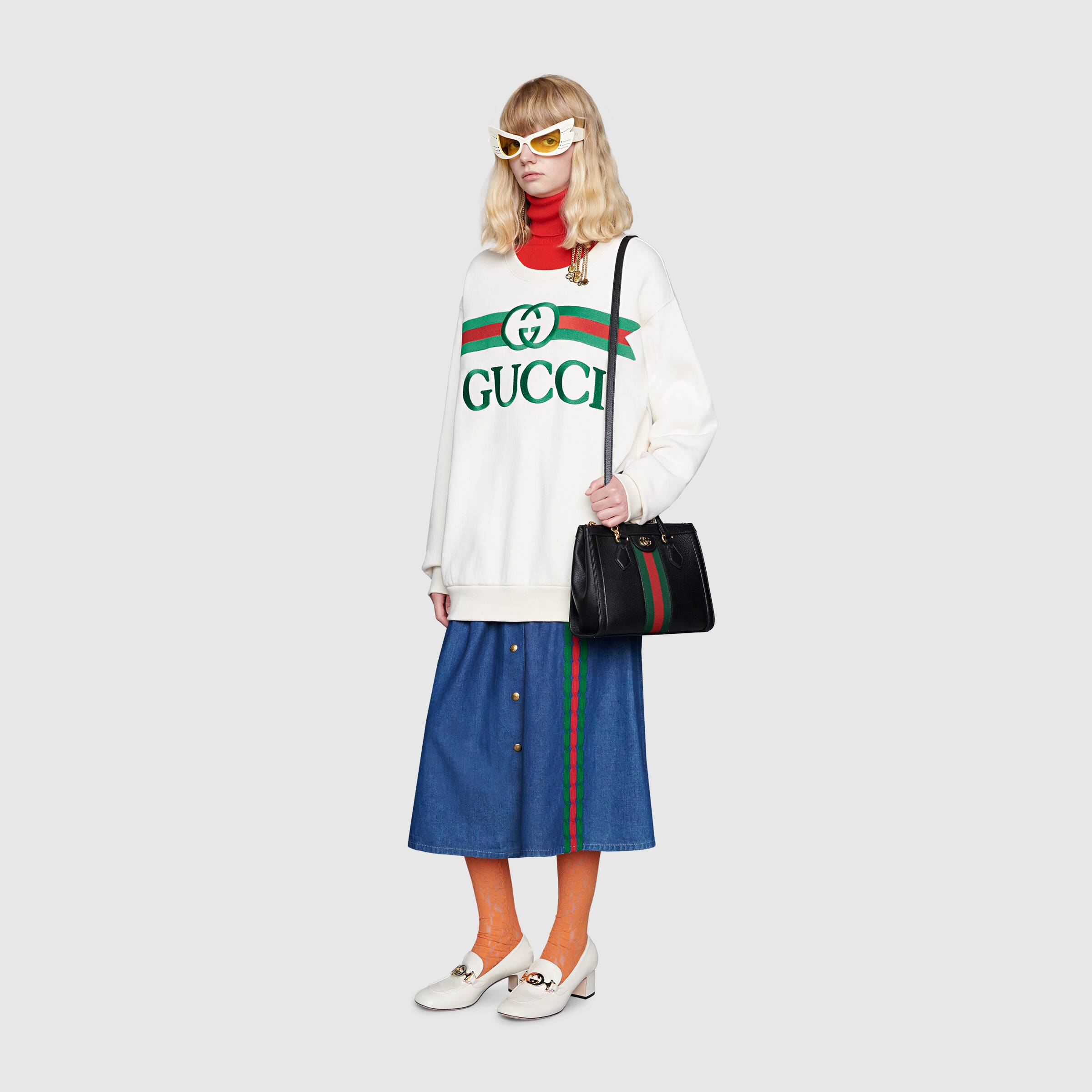 Gucci Ophidia Small Tote Bag for Women - Black Leather Crossbody Handbag Purse | Perfect for Work, Travel & Everyday Use