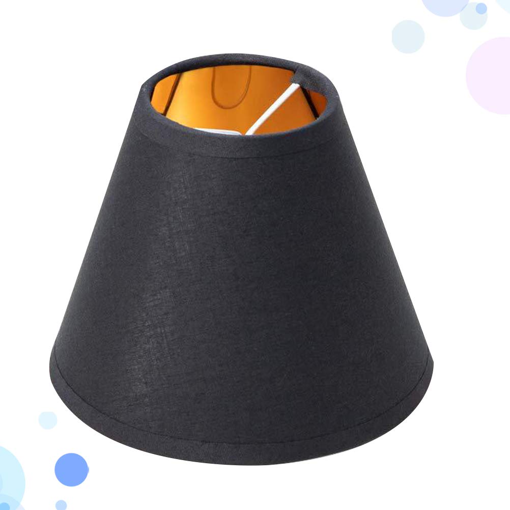 Small Cloth Lampshade - Bubble Style Replacement Shade for Table Lamps, Sconce & Ceiling Lights - E27 Base Desktop Keg Lamp Cover | Perfect for Bedroom, Living Room & Office Lighting Decor