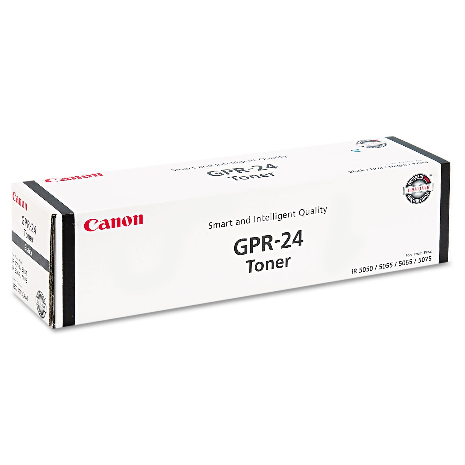 Canon 1872B003AA (GPR-24) Black Toner Cartridge - Retail Packaging | Compatible with Canon ImageCLASS Printers | Perfect for Office & Home Printing Needs