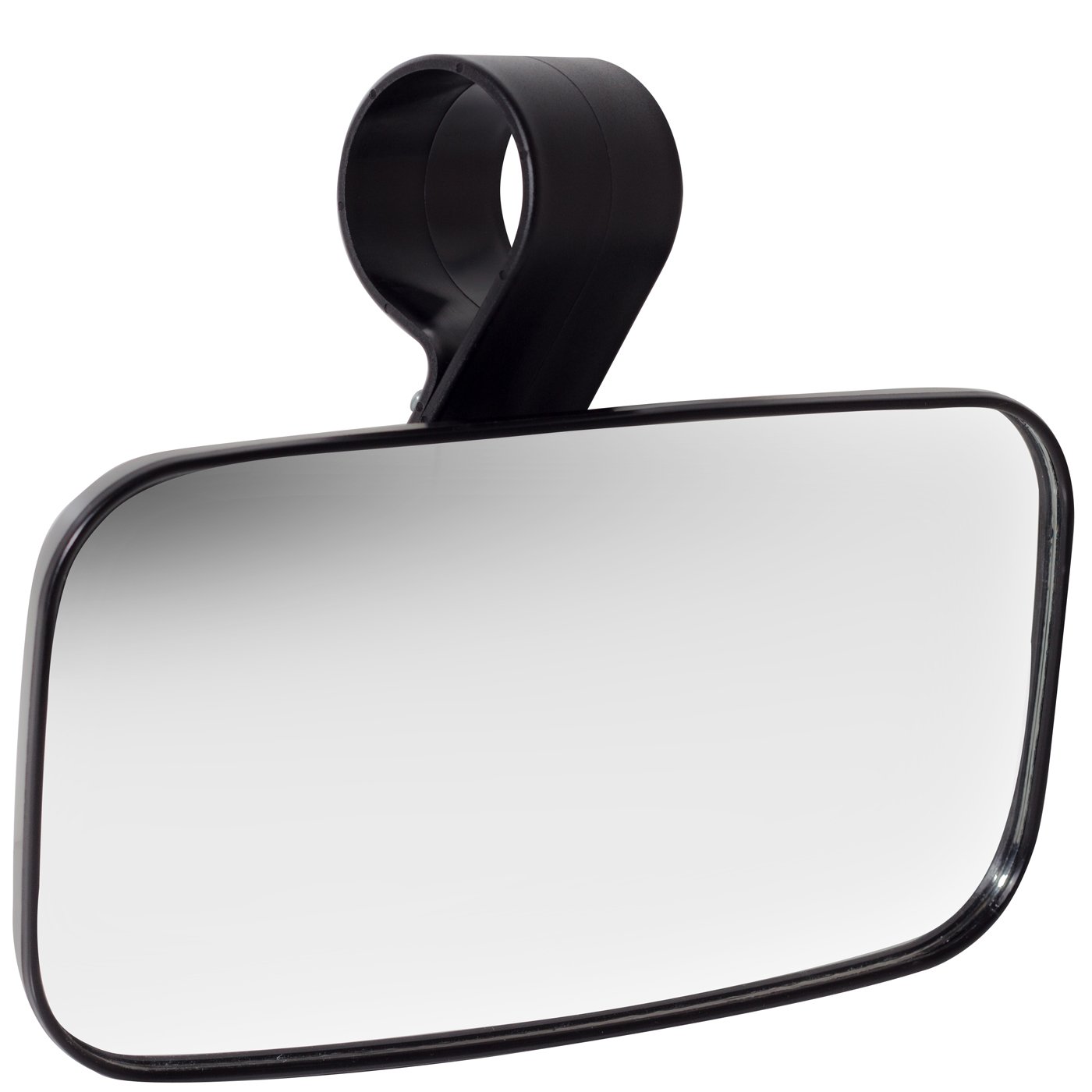 UTV Rear View Mirror - Wide Angle Off-Road Side by Side Mirror with Shatterproof Tempered Glass & Universal Roll Cage Mount - High Impact ABS Housing - Perfect for Trail Riding, Dune Bashing & Off-Road Adventures