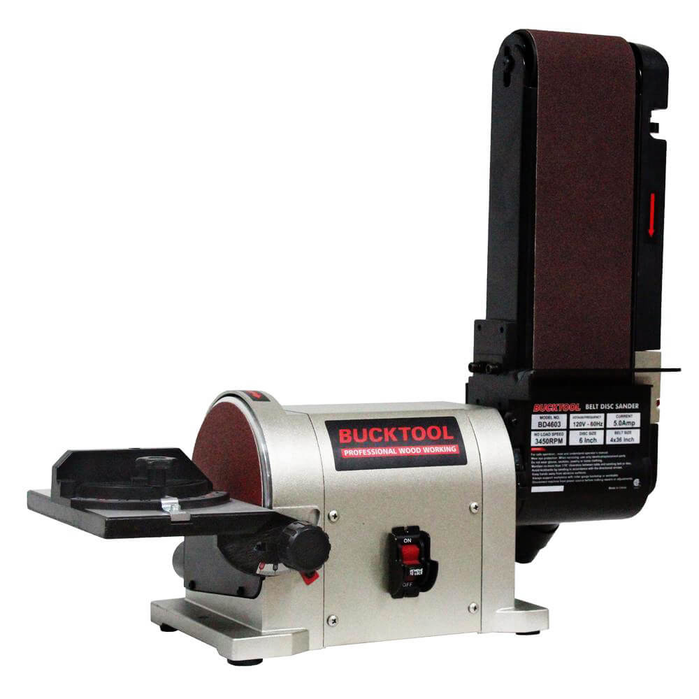 Bench Belt & Disc Sander Combo - 4