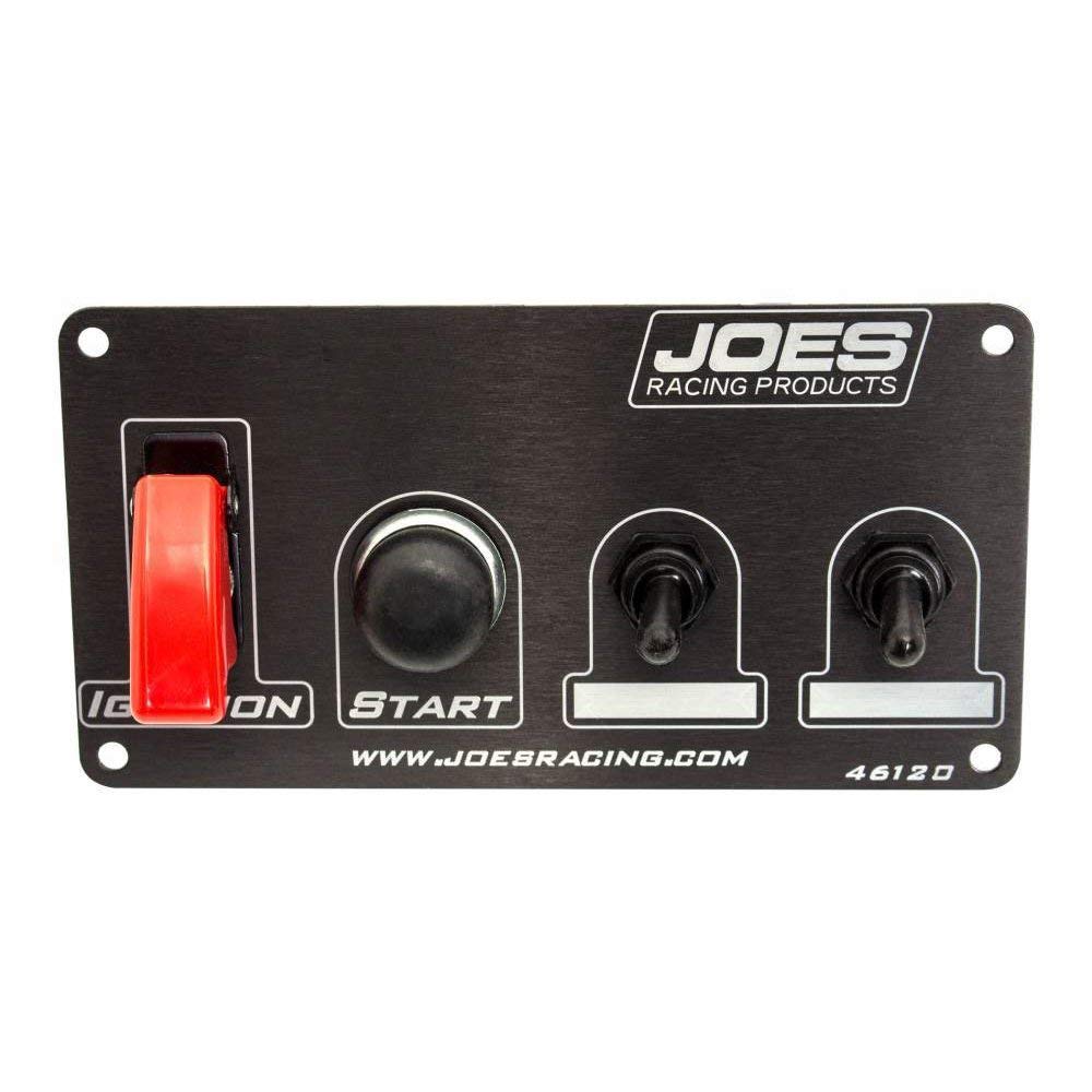 Joes Racing Products 46120 6-Gang Switch Panel for Cars & Trucks - Waterproof Toggle Switches for Off-Road, Marine & RV Electrical Systems